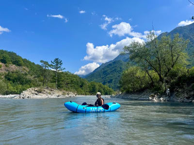Packrafting Excursion in the Var Valley from Entrevaux