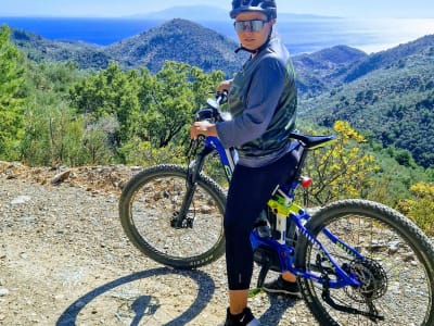 Guided E-Bike Tour around Lesbos, from Plomari