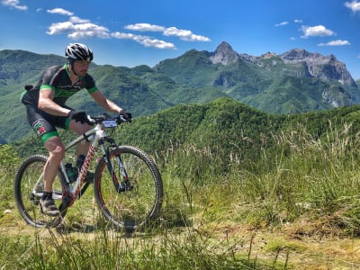 Excursión en MTB en Castelnuovo di Garfagnana, Toscana