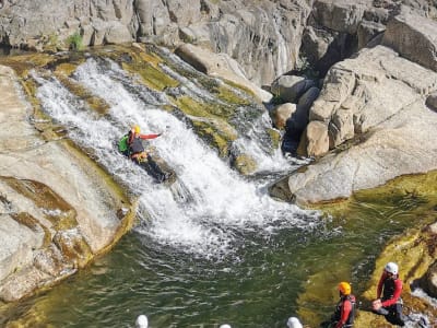 Descubrimiento Descenso del cañón de La Garde en Prévenchères, Lozère