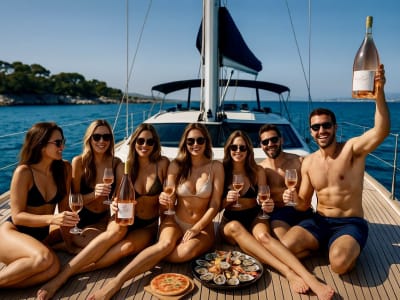 Crucero en velero privado a las islas Lérins desde Cannes