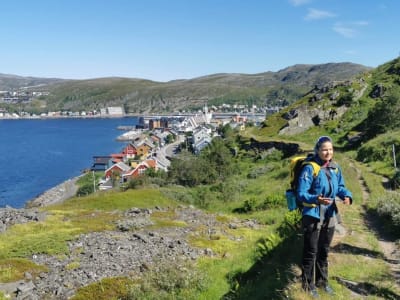 Randonnée avec des huskys à Hammerfest, Finnmark