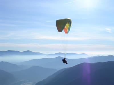 Tandem Paragliding Flight near Florence