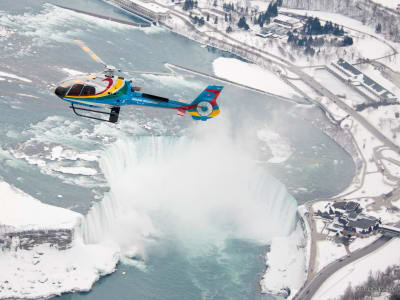 Helicopter Flight over Niagara Falls