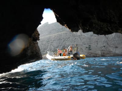 Paseo en Barco en la Cueva Azul en Pollensa, Mallorca