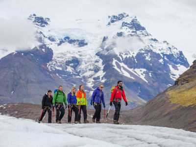 Glacier Hiking on Svínafellsjökull Glacier from Skaftafell