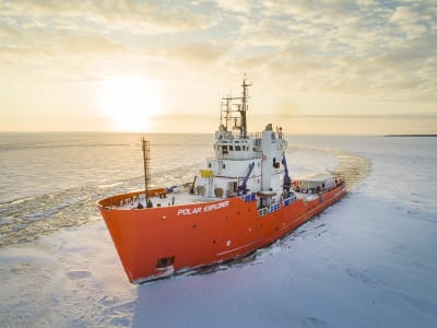 Croisière sur brise-glace et ice floating dans la mer Arctique au départ de Rovaniemi