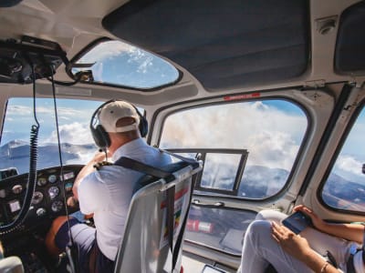 Excursión panorámica privada en helicóptero sobre el Etna, Sicilia