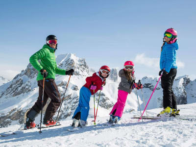 Excursion privée de ski de randonnée dans les Dolomites depuis Canazei