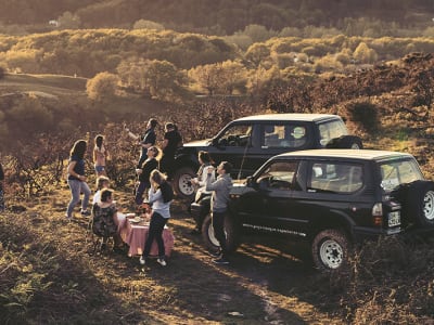 Excursion coucher de soleil en 4x4 dans les montagnes basques