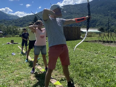 Parc Aventure de Saint-Lary-Soulan dans les Pyrénées