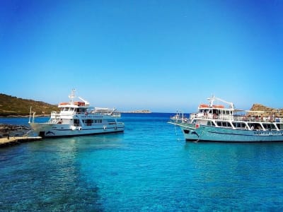 Excursion en bateau d'une journée dans la baie de Mirabello depuis Agios Nikolaos, Crète