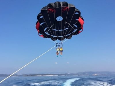 Parasailing from Seget Vranjica in Trogir