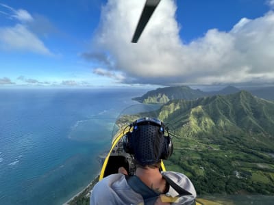Vol en gyrocoptère au-dessus d'O'ahu depuis Waialua