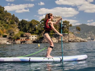 Leçon de SUP pour débutants à Portofino