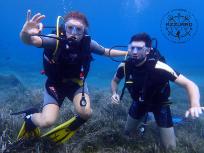 Curso de buceo en aguas abiertas en Patmos, Grecia