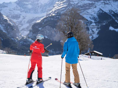 Cours de ski pour débutants à Grindelwald depuis d'Interlaken