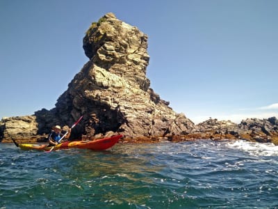 Kayak de mer à Banyuls-sur-Mer et le long de la Côte Vermeille