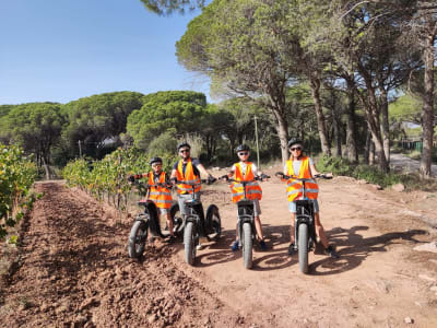Ausflug mit dem geländegängigen elektrischen Scooter in Fréjus
