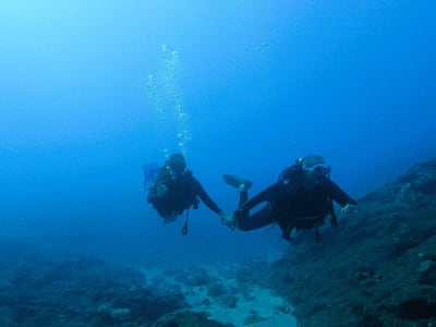 First Scuba Dive in Reunion Island from Le Port, north of Saint-Paul