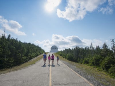 Discovery of Astronomy in Mont-Mégantic National Park, Southern Quebec