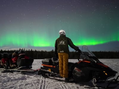 Chasse aux aurores boréales en traîneau depuis Rovaniemi