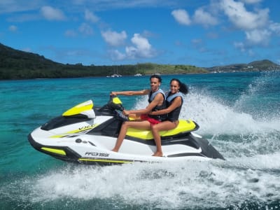 Initiation au jet ski à Sainte-Luce, Martinique