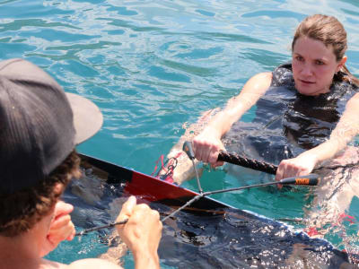 Session de wakeboard sur le lac des Quatre-Cantons