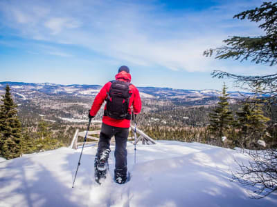 Winter Hiking in Sept-Chutes Regional Park departing from Montreal