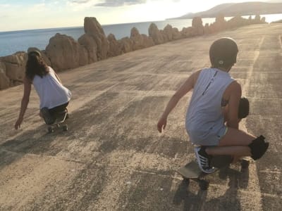 Surfskate classes in Costa Calma, Fuerteventura