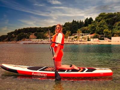 Levántate y Rema: Mañana Stand Up Paddle y Snorkeling Split Tour