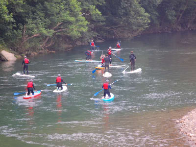 Clases y salidas de Stand Up Paddle en Hendaya