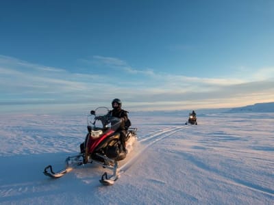 Excursion en motoneige au Cercle d'Or et sur le glacier Langjökull depuis Reykjavík