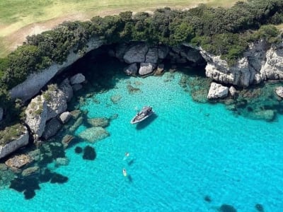 Paseo en barco por la Reserva Natural de las Bocas de Bonifacio desde Santa Manza