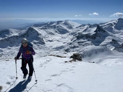 Ski de randonnée dans les Pyrénées autour de Canillo, Andorre