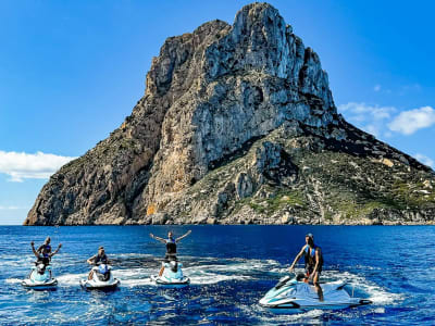 Jet Ski Excursion from San Antoni de Portmany to Es Vedrà, Ibiza