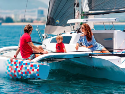 Trimaran sailing tour to Krk from Novi Vinodolski