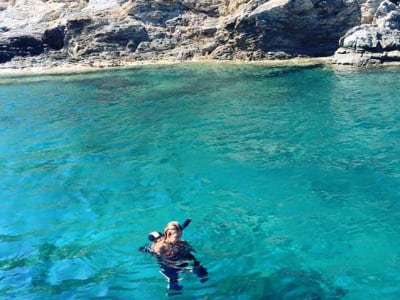 Snorkelling boat excursion around Elba Island