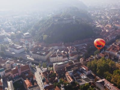 Vol en montgolfière au-dessus de Ljubljana