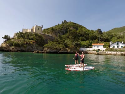 Guided Stand Up Paddle excursion in Arrabida National Park, Sesimbra