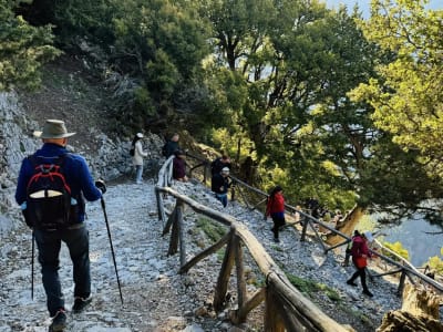 Samaria-Schlucht Wanderausflug mit Bootsfahrt von Chania aus