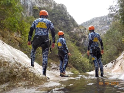 Descenso de barrancos en el río Navedo, Picos de Europa