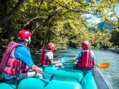 Excursion en rafting sur la rivière Voidomatis dans le parc national de Vikos-Aoos depuis Ioannina