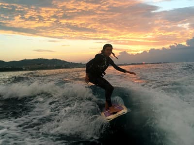 Wakesurfing-Sessions in Cannes