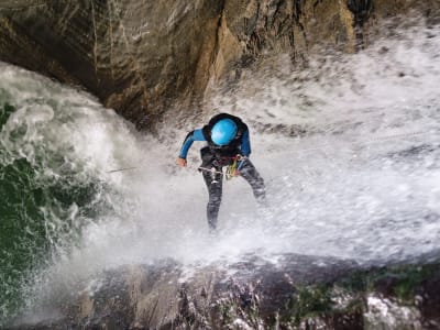 Canyon du Canceigt à Béost dans la Vallée d'Ossau