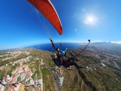 Vol en parapente au-dessus de Puerto de la Cruz, Tenerife