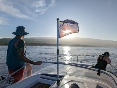 Private Bootstour auf der Insel La Réunion ab Le Port bei Sonnenaufgang oder Sonnenuntergang