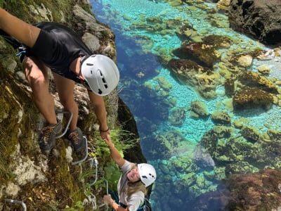 Piva Via Ferrata near Plužine, Durmitor National Park