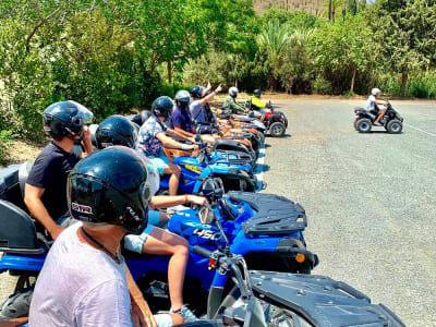 Safari d'une demi-journée en quad au départ de Larnaca à Chypre