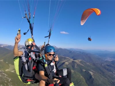 Tandem Paragliding Flight in Norma, near Rome
